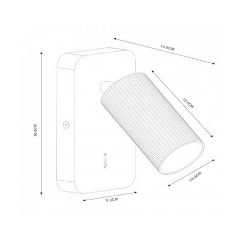 Aplique De Pared Con Interruptor Clubs Lucide Lamparas Es