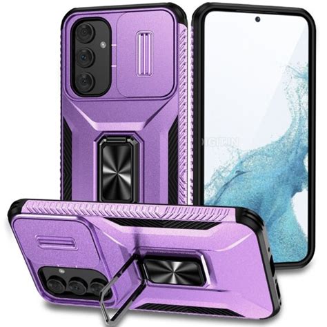 Etui Do Samsung Galaxy A G Pancerne Slide Ring Fioletowe Sklep