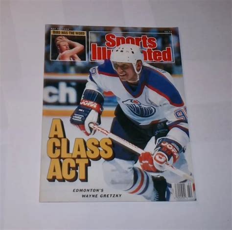 1988 SENZA ETICHETTA Sports Illustrated WAYNE GRETZKY EDMONTON OILERS