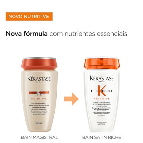 Shampoo Kérastase Nutritive Bain Satin Riche Beleza na Web