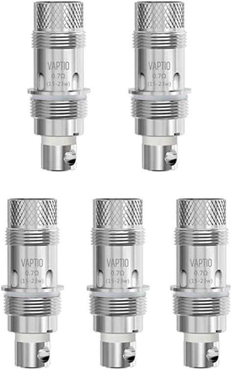 Tvdc Vaptio Tyro And Cosmo Coils 5 Pack Unique Design Increases