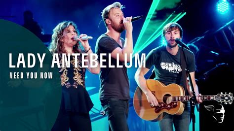 Lady Antebellum Need You Now Wheels Up Tour YouTube