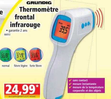 Promo Thermom Tre Frontal Infrarouge Chez Norma Icatalogue Fr