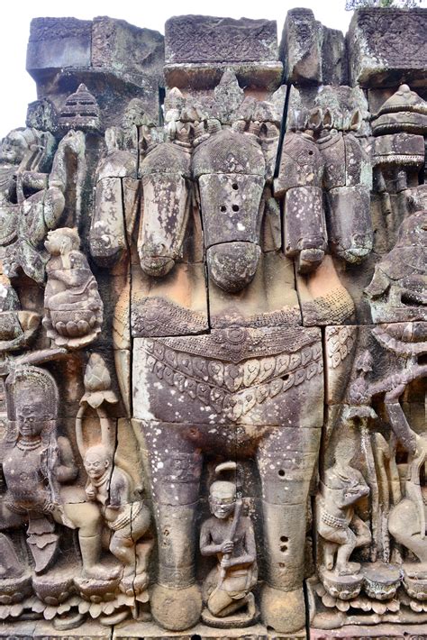 Terrace of the Leper King, Angkor Thom, Cambodia