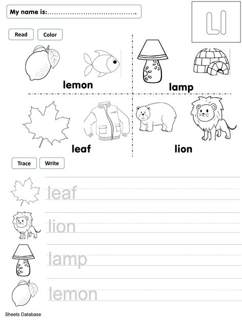 Alphabet Worksheets – Sheets