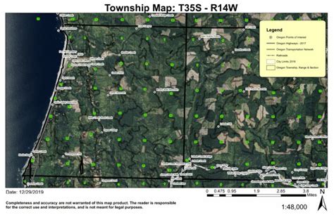 Nesika Beach T35s R14w Township Map By Super See Services Avenza Maps