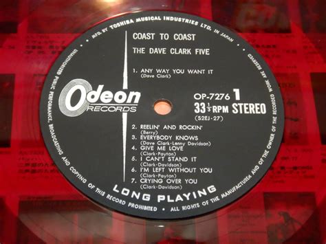 Lp The Dave Clark Five Coast To Coast