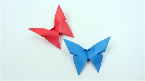 Quick In 3 Minutes How To Make Origami Butterfly With Easy Steps Youtube