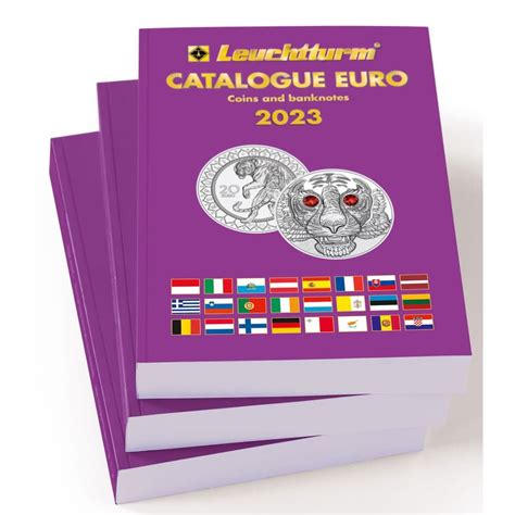 Leuchtturm Catálogo de las monedas en euros 2023