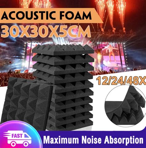 Maximum Noise Absorption Geepro X X Cm Pcs Soundproofing Acoustic