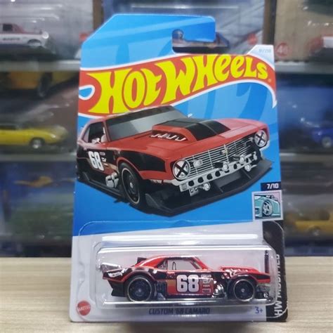 Hot WHEELS CUSTOM CAMARO RED Shopee Malaysia