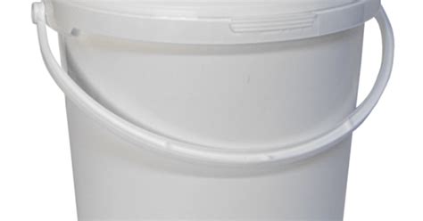 5 Litre Food Grade Plastic Bucket With Lid Multipurpose Ideal For