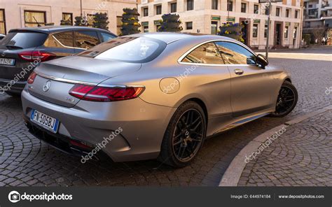 Mercedes Amg Biturbo Rear View Udine Italy_March 2023 — Stock Editorial ...