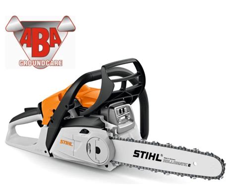 Stihl Ms C Be Petrol Chainsaw New Aba Groundcare