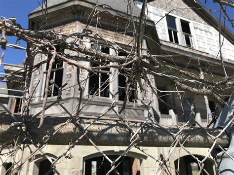 Abandoned House In Galveston Texas Stock Image Image Of Pano Park