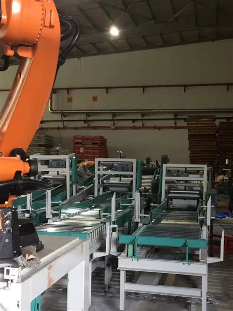 Industrial Robot Palletizing For Handling Palletizing Stacking