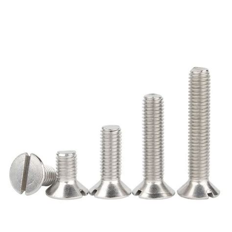 China Slotted Flat Head Screws Manufacturer And Supplier Factory Yuhuang