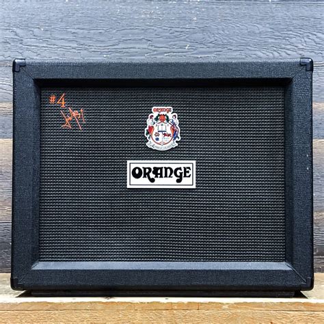 Orange Signature 4 Jim Root PPC212 Closed Back 120 Watt Reverb