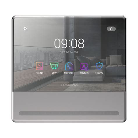 CDV-70QT - verze 230Vac - Videotelefon 7", HD/CVBS, dotyk, paměť ...