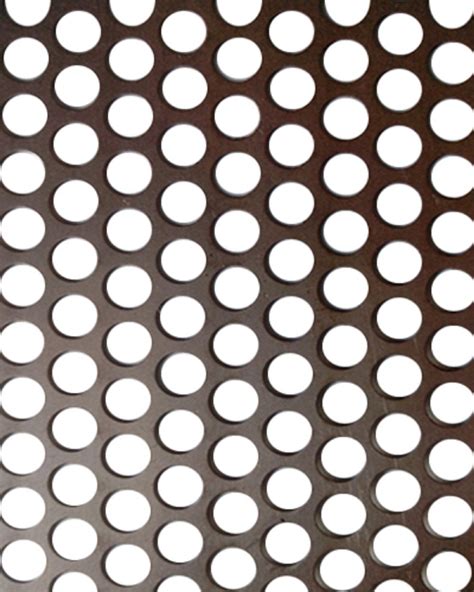 10mm Round Hole Mild Steel Perforated Metal Sheet 15mm 45 OFF