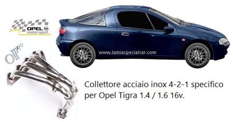 Collettore Di Scarico Acciaio Inox Supersprint Per Opel Tigra