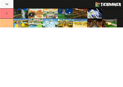 Mario Kart Wii Tracks Tier List (Community Rankings) - TierMaker