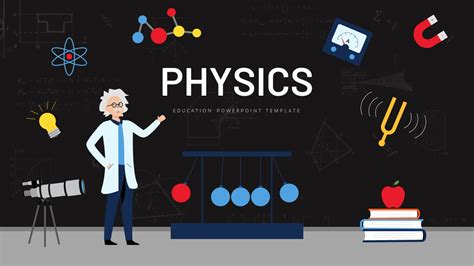 Free Physics PowerPoint Template and Google Slides