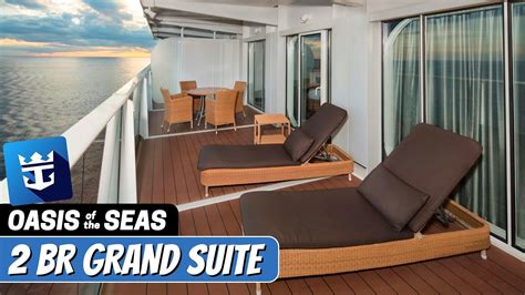 Oasis Of The Seas 2BR Grand Suite Tour Review 4K Royal Caribbean