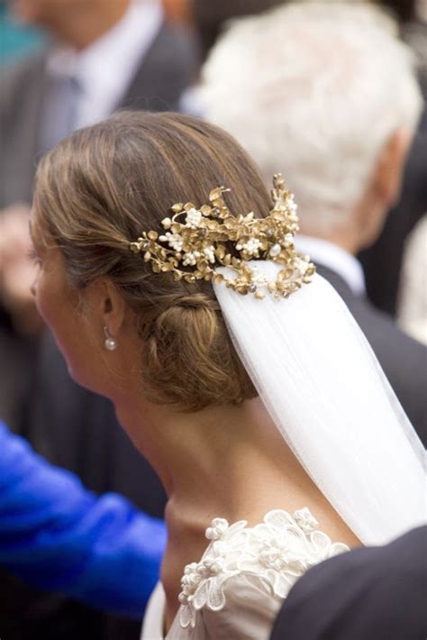 Tocados Dorados Para Novias Quiero Una Boda Perfecta