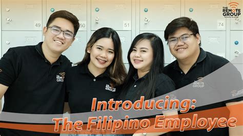 Introducing The Filipino Employee Youtube