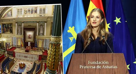 La Jura De La Constitución De La Princesa Leonor Horario Acto Y Asistentes