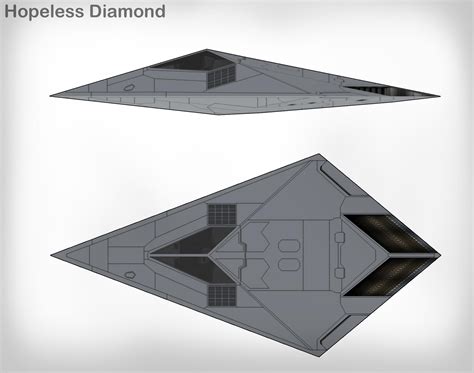 Lockheed Hopeless Diamond Experimental Stealth Concept One Of The