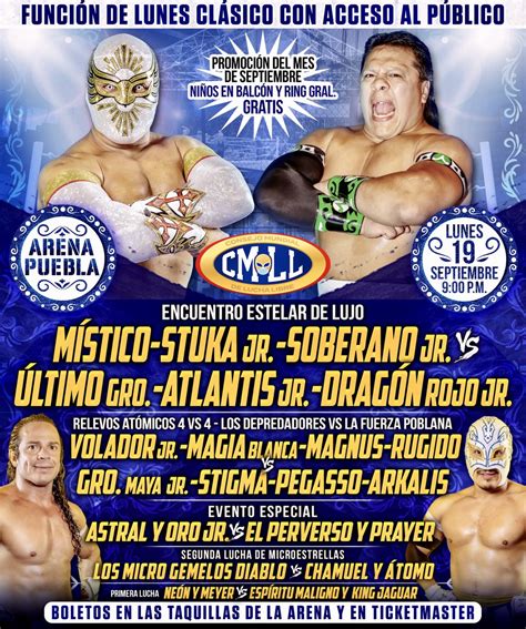 Lucha Libre CMLL on Twitter La Mejor Lucha Libre del Mundo también