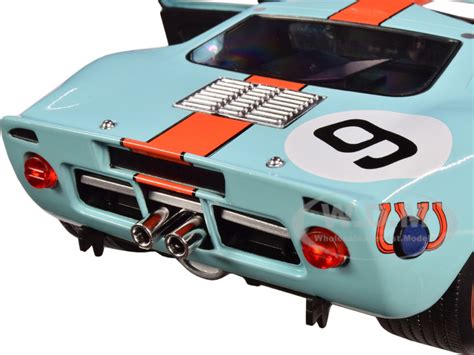 Ford Gt40 Mki 9 Gulf Le Mans 1968 1 18 Diecast Model Car By Solido