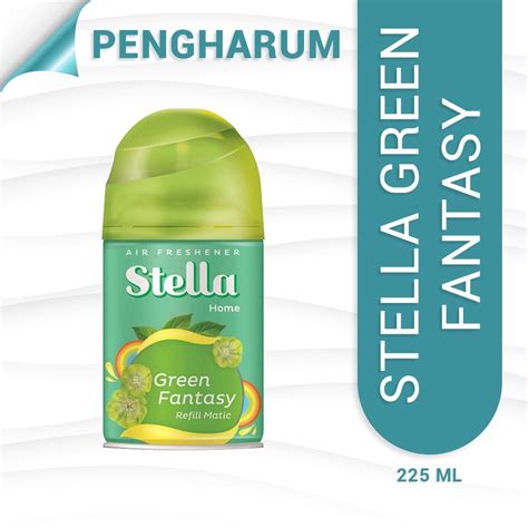 Jual Stella Pengharum Ruangan Matic Refill Green Fantasy Ml Shopee