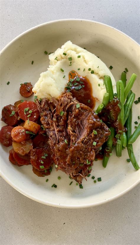 Cabernet Braised Pot Roast — Britacooks