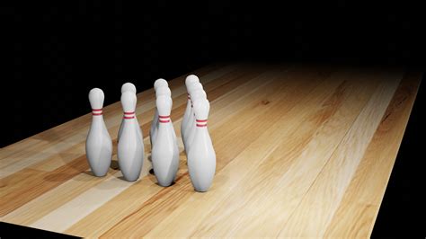 Artstation 3d Bowling Pins