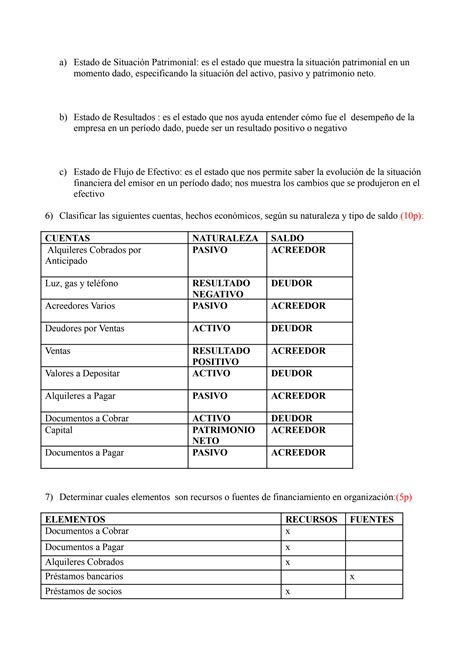 SOLUTION Contabilidad Final Studypool