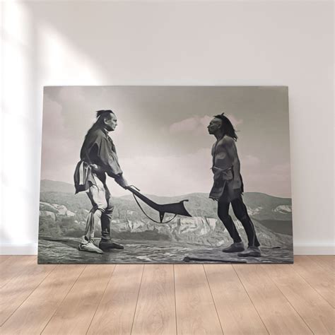 Last Of The Mohicans Canvas Set Legendary Wall Art