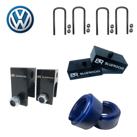 KIT LIFT COMPLETO VOLKSWAGEN AMAROK 2 POLEGADAS Blue Rocks