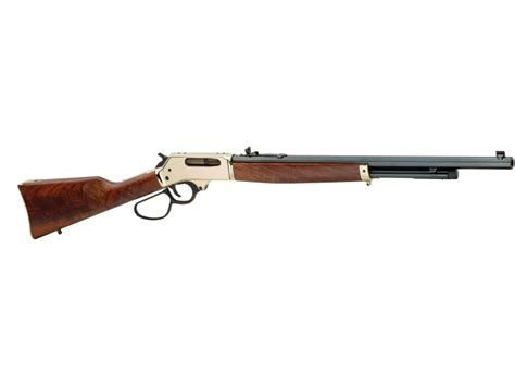 Henry Lever Action Centerfire Rifle - Gun And Ammunition