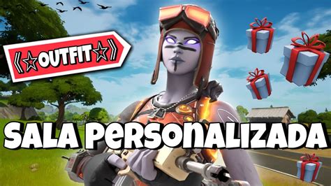 LIVE DE FORTNITE AO VIVO SALA PERSONALIZADA OUTFIT SCRIM 4 SAFE