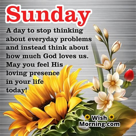 Sunday Blessings Images Wish Morning