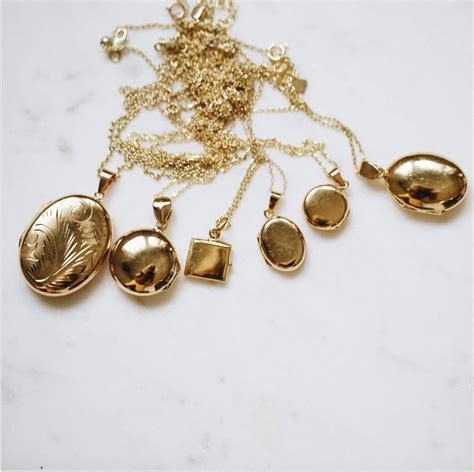 Gold Lockets Everything You Need To Know About 14k 3 Micron Gold