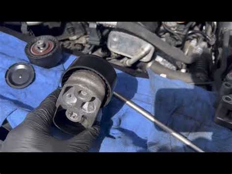 2013 BMW X5 3 5 I TwinTurbo Replace Alternator Belt And Tensioner YouTube