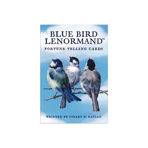 Blue Bird Lenormand Fortune Telling Cards By Stuart Kaplan Playing Card