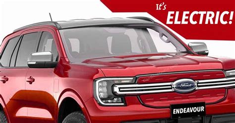 2023 Ford Endeavour Lightning e-SUV Looks Future-Proof » Car Blog India