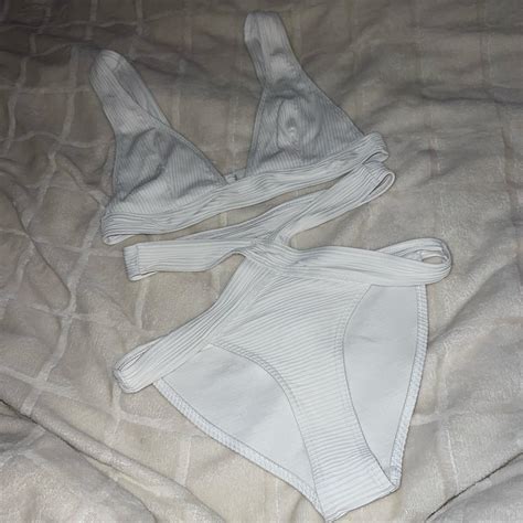 Missguided Piece Bikini Size For Both Pieces Depop