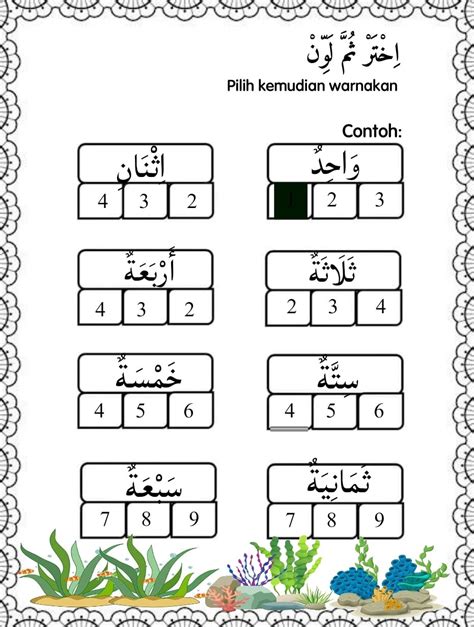 Bahasa Arab Tahun Tajuk Nombor Worksheet Live Worksheets Porn Sex